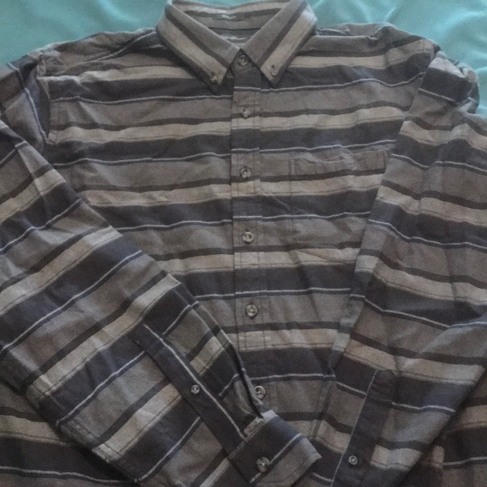Men’s brushed flannel shirt